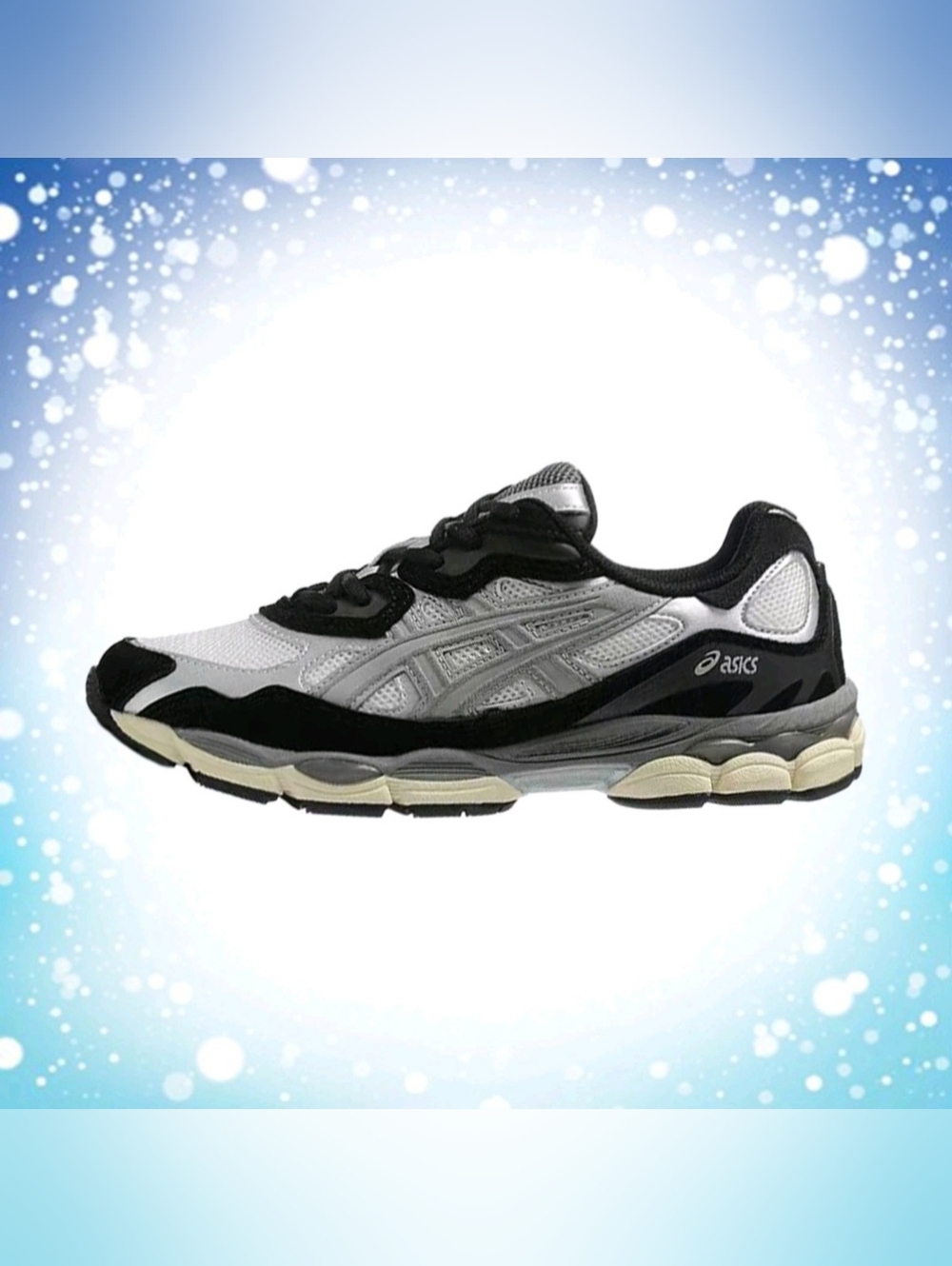 Size 11 - ASICS Gel NYC Black Ivory And Clay Grey 1201A789